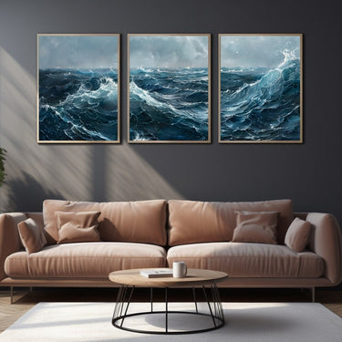 3 Piece Ocean Canvas